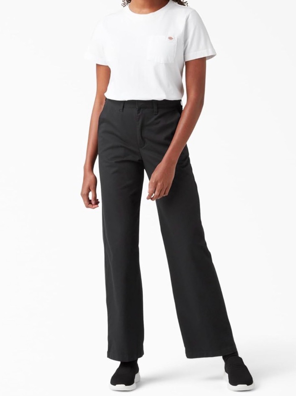 NWT Dickies Womens Basic High Rise Wide Leg - 30Reg